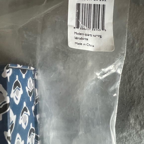 Joanna Buchanan Modern Quartz Earrings-Labradorite - Picture 6 of 6